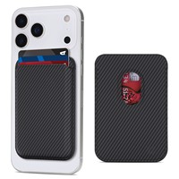 Tarjetero Impermeable de Moda, Compatible con Magnético, para iPhone, Samsung, Funda para Teléfono Móvil, Cartera Magnética