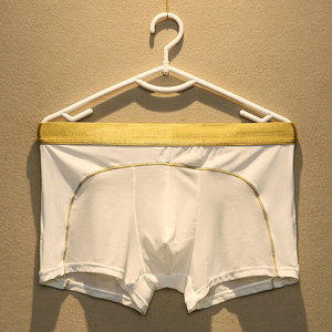 Vente en gros Caleçons taille moyenne pour hommes Logo personnalisé Caleçons taille moyenne respirants pour hommes avec logo personnalisable - Product Image 2