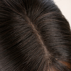 Malha 5*13 brasileira real do bloco <span class=keywords><strong>3</strong></span> # do cabelo de Remy de 100% leve e respirável para mulheres - Product Image 3