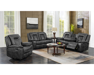 High Quality Modern <b>Folding</b> Sofa <b>Bed</b> Unusual Reclining Leather Armchair Rocking Feature for Living Room Hotel Apartment Dining - Product Image 2