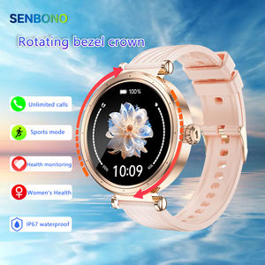 Reloj Inteligente Deportivo Unisex SENBONO D18 con Doble Corona Giratoria, Pantalla Táctil IP67, Monitor de Actividad Física, Monitor de Ritmo Cardíaco y Calculadora - Product Image 1