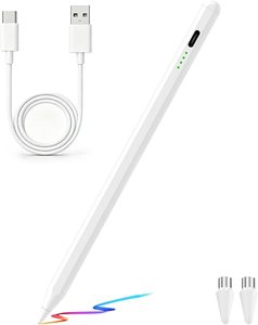 Stylet numérique WENKU facile à utiliser, universel, à attraction magnétique, détection d'angle d'inclinaison pour écrans tactiles - Product Image 1