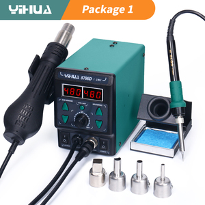 Station de soudage à air chaud numérique YIHUA 8786D pour réparation de téléphones, BGA, SMD - Product Image 4