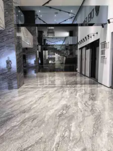 Wholesale Glossy Luxury Sintered Stone Slab Artificial Tiles For Villa Wall Panel Floor