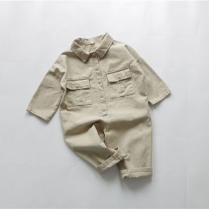 <span class=keywords><strong>Tuta</strong></span> da Lavoro Autunnale <span class=keywords><strong>per</strong></span> <span class=keywords><strong>Bambini</strong></span> con Tasche, Abbigliamento in Cotone a Maniche Lunghe Traspirante <span class=keywords><strong>per</strong></span> <span class=keywords><strong>Bambini</strong></span>, Logo Personalizzabile <span class=keywords><strong>per</strong></span> Neonati e Bambine - Product Image 3