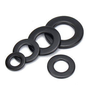 Rondelles plates en acier inoxydable oxyde noir 304 élargies minces larges épaisses rondelles lisses zingurées M2 M3 M4 M5 M6 <span class=keywords><strong>M8</strong></span> M10-M20 - Product Image 4