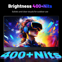 Moniteur portable tactile 4K 13,3 pouces OLED ultra fin et léger, deuxième écran pour MacBook, ordinateur portable Windows