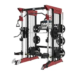 Fabriek Prijs Body Building Kabel Crossover Multifunctionele Power Kooi Squat Rack Oefening Training Smith Machine