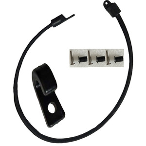 Accesorio para Kayak, gancho para cuerda de 50 cm, plástico con tornillos de acero inoxidable y tapas de goma para lagos, ríos, uso recreativo - Product Image 2