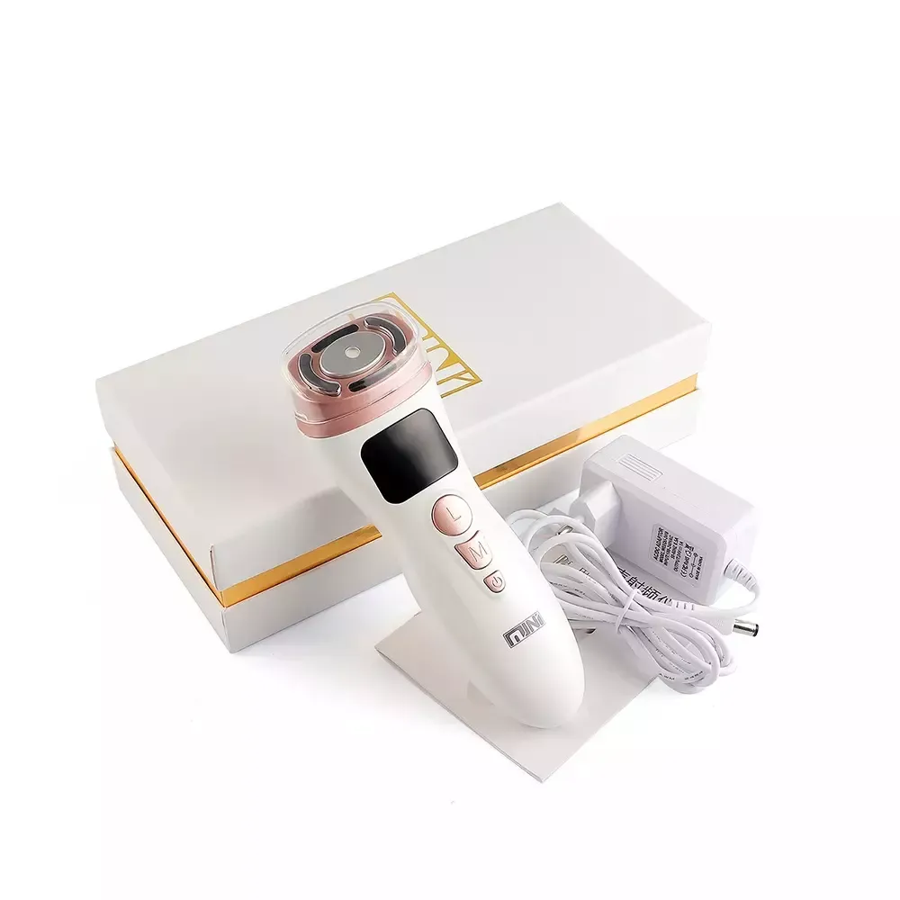 Ультразвуковой аппарат для ухода за кожей IFINE BEAUTY RF HIFU EMS, антивозрастной лифтинг лица, светодиодная физиотерапевтическая машина для разглаживания морщин и питания