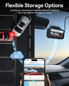 Redtiger Dealer VS10 2.5k 1080P Front and Rear Dual <b>Camera</b> WIFI <b>Dash</b> Cam Car Black Box with WIFI GPS - Product Image 5