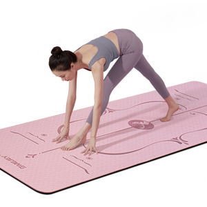 Precio competitivo directo de fábrica para soluciones versátiles y portátiles de fitness: tapete de yoga de TPE - Product Image 1