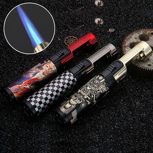 ไฟแช็คกันลม Honest <span class=keywords><strong>LaiFu</strong></span> 1 ใช้แก๊สบิวเทน ตัวเครื่องโลหะและพลาสติก ดีไซน์ทันสมัย เหมาะสำหรับเป็นของขวัญทางธุรกิจ - Product Image 3