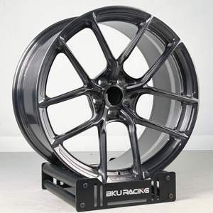 Bku Concave 18 19 20 21 22 pouces jantes 5x114.3 5x120 5x112 5x130 jantes en alliage forgé sur mesure pour Bmw Porsche <span class=keywords><strong>Ferrari</strong></span> Tesla - Product Image 1