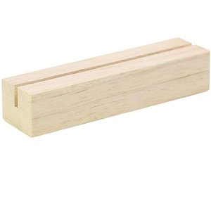 Supporti per insegne per espositori per numeri di tavolo in <span class=keywords><strong>legno</strong></span> acrilico segnaposto portafoto - Product Image 1