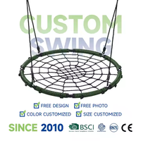 Balançoire de nid d'intérieur/extérieur élégante de Zoshine avec des crochets balançoire d'arbre pour des meubles de cour d'aide au sommeil de relaxation de jardin ou de maison