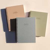 2024 A5 B5 cuir fil-O reliure luxe lin cahier planificateur Journal affaires cuir journal lin journaux personnalisé