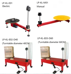 Yüksek verimli mini karton kutu palet streç Film ve bant sarma makinesi sarma makinesi