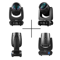 Nouvelle tête mobile à faisceau LED 200W Spot 24 prismes rotatifs + effet arc-en-ciel Lumières de scène DMX Effet lumineux pour discothèque DJ Bar