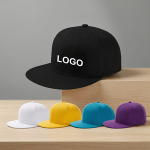 Gorras de Béisbol Personalizadas con Logotipo, 6 Paneles, Estilo Hip Hop, Visera Plana - Product Image 3