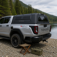 Protection de cargaison résistante aux intempéries en acier et aluminium antirouille pour Toyota Tacoma Hilux Pickup Hardtop Canopy Camper 2025