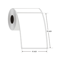 Stock A6 Thermal Labels 500PCS Waybill Waterproof Thermal Shipping Label Sticker Thermal Paper