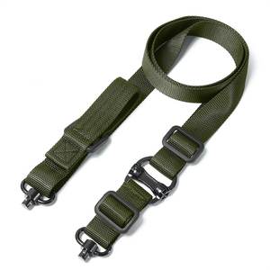 Taktischer 2-Punkt-Nylon-Multifunktions-Gewehrriemen mit Schnellverschluss, QD-Metall-Drehgelenk, Verstellbarer Sicherheits-Jagdzubehör MOLLE - Product Image 2