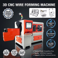 Machine à cintrer 3D à fil de haute qualité fournisseur automatique de machine à cintrer les fils cnc