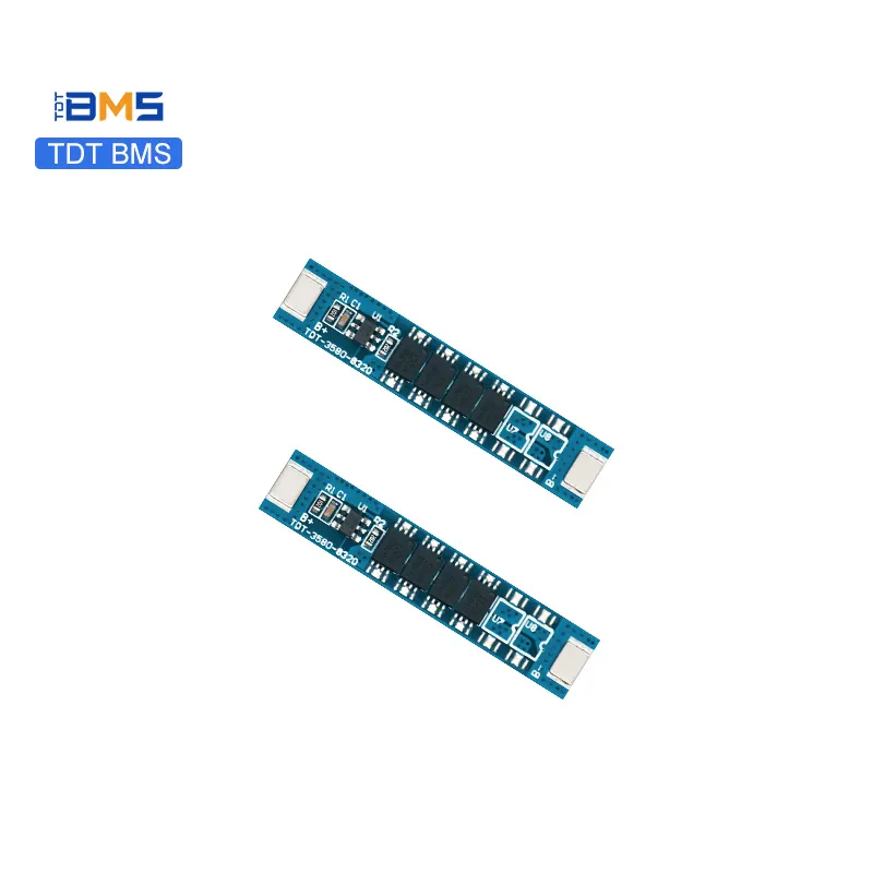 BMS de batterie Lithium Li-ion 18650, 2 pièces, Protection contre la surtension de 3.7V, 5a 1s BMS/PCM