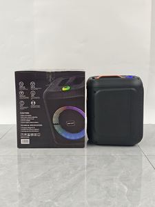 Caixa de Som Profissional Sem Fio NDR-2210 de 10 Polegadas RGB com Microfone Sem Fio para Karaokê - Product Image 3