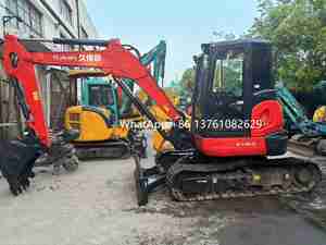 รถขุดขนาดเล็ก 5.6 ตัน ยี่ห้อ Kubota รุ่น Kx163 มือสองแท้ รถขุดไฮดรอลิกแบบตีนตะขาบสำหรับขาย - Product Image 2