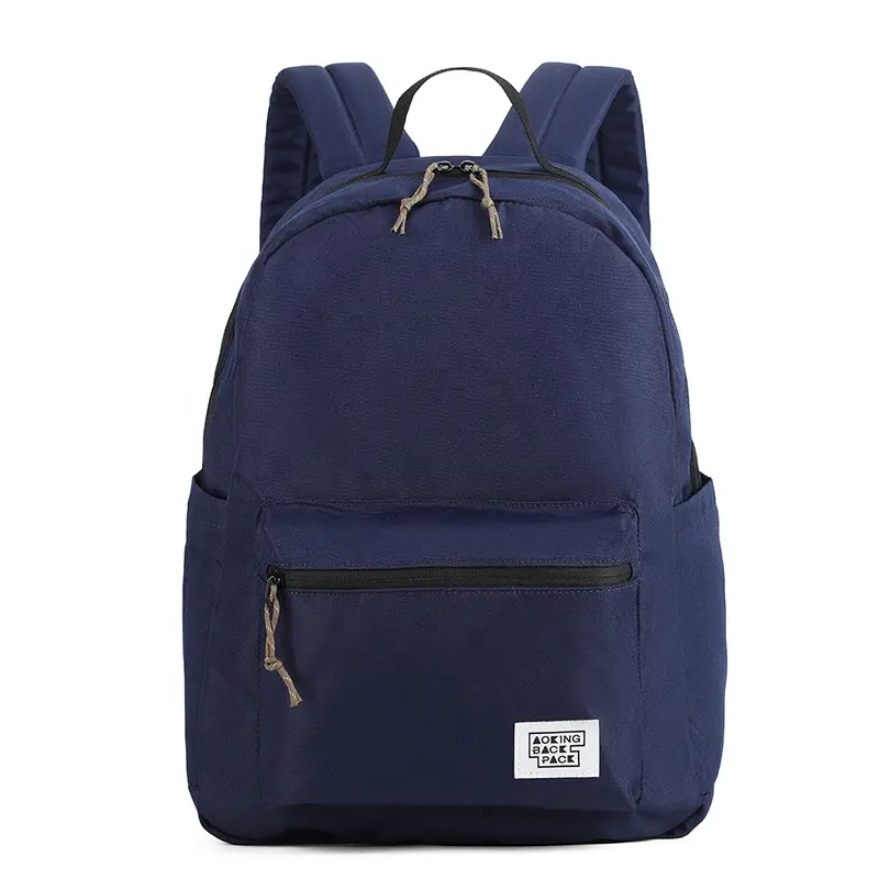 Aoking-mochila escolar impermeable para ordenador portátil, bolsa de libros a la moda de sublimación, en blanco, nueva