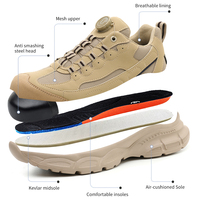 Umburlly Offre Spéciale chaussures de sécurité personnalisées à bout composite pour hommes avec embout en acier, chaussures de travail respirantes pour hommes authentiques