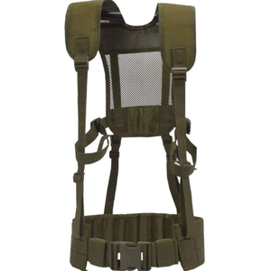 DFH814 Combat Training Camouflage Multicam CP Desert Tan Sports Green <b>Black</b> Tactical Vest Molle Waist Belts with H <b>Harness</b> - Product Image 6