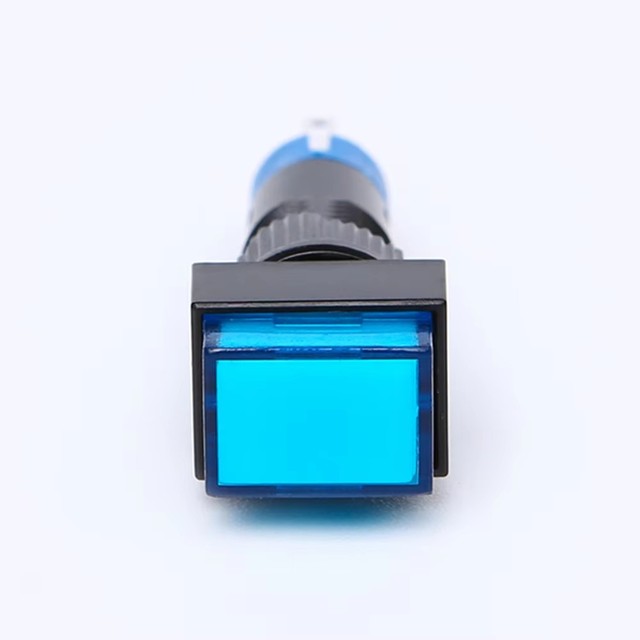 ELEWIND 8MM square Plastic signal Led Lamps Equipment Indicator Light Pilot Lamp(PB081F-D/G/12V)