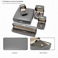 FANDIJI Coffret de bijoux vintage en gros, emballage cadeau pour bijoux avec logo personnalisé et étiquette métallique