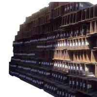 Poutres en acier laminé à chaud de type H à large bordure américaines W6X12/W6X16/W6X15/W6X20, qualité ASTM A36/A992/A572-50 pour usage scolaire et commercial