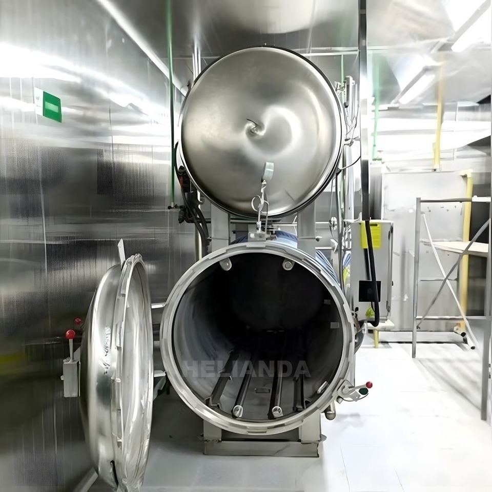 Food Retort Autoclave Sterilization Machine Steam Autoclave 1000 ...