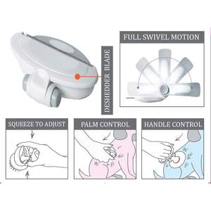 DB Pet Life 'Gyrater', peine giratorio personalizable para viajes, herramienta de limpieza para depilación, limpieza de tela con capacidad de carga - Product Image 5