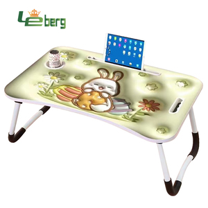 Mesa de madera para ordenador portátil de oficina en casa MDF plegable pequeña mesa de escritorio para ordenador portátil en la cama - Product Image 5