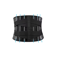 Ceinture de soutien lombaire FSPG réglable, élastique, respirante et durable pour soulager la sciatique, la scoliose et les douleurs dorsales