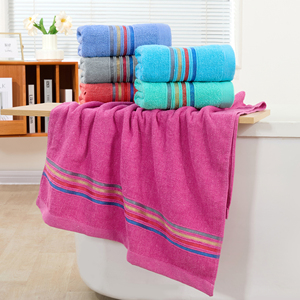 Toallas de Baño Extra Grandes de Felpa Egipcia, Gruesas, Suaves, Orgánicas, Lisas, con Logotipo Personalizado, de Diseño, a Bajo Precio, 350 g/m², 70x140 cm - Product Image 3