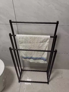 Portasciugamani Autoportante a 3 Ripiani, Supporto per Asciugamani da <span class=keywords><strong>Bagno</strong></span> per Casa e Hotel, Vendita all'Ingrosso - Product Image 6