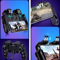 H9 Contrôleur de jeu à six doigts Gamepad Trigger Shooting Free Fire Cooling Fan Gamepad Joystickcontroller extensible