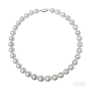 <span class=keywords><strong>Collana</strong></span> di <span class=keywords><strong>Perle</strong></span> Edison Rotonde <span class=keywords><strong>Grandi</strong></span> 11-13mm, Gioiello Finito, Lunghezza 45cm, Chiusura in Argento Sterling 925, <span class=keywords><strong>Collana</strong></span> ad Alta Lucentezza, Vendita all'Ingrosso - Product Image 1