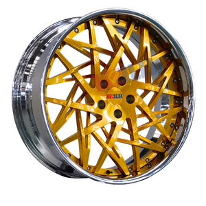 ล้อแม็กซ์ Rucci ขนาด 24 นิ้ว สีทองขัดเงา ล้อฟอร์จ อลูมิเนียมอัลลอย - Product Image 1