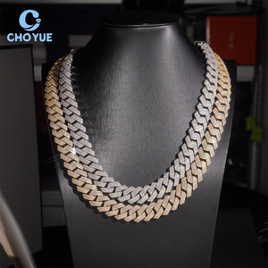 Cadena Cubana de Plata de Ley 925 con Diamantes Moissanite VVS de 16MM, Estilo Hip Hop, Joyería de Moda - Product Image 5