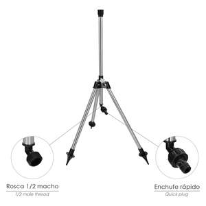 Treppiede in Acciaio per Irrigatori, Altezza Regolabile - Product Image 4