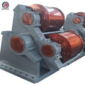 KOMANSK Wettbewerbsfähiger Preis Maßgefertigte 42CrMo Große Geschmiedete Rollenwelle Zement-/Kalkofen Drehrohr-Stützwelle Kohlebergbau - Product Image 3