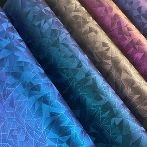 Iridescent Printed Geometric PU Fabrics Wholesale Faux <strong>Leather</strong> <strong>Sheets</strong> for Furniture Decorative Chair Craft Bag Garment Material - Product Image 2